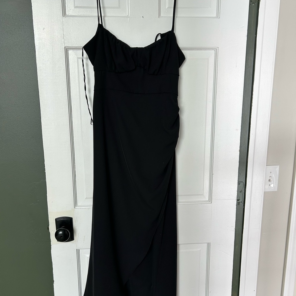 Zara Black Strapless Dress